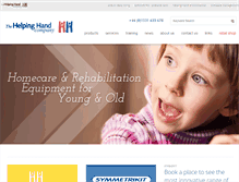 Tablet Screenshot of helpinghand.co.uk